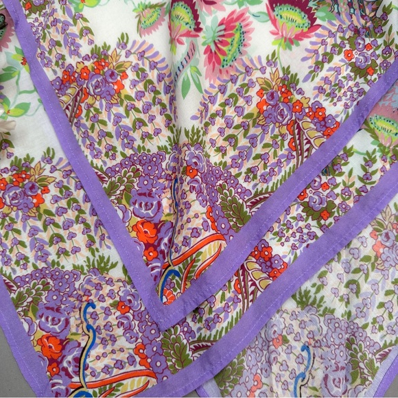 RARE! Anthropologie Analise midi length fairy hem birds of paradise dress, 8. - Picture 5 of 9